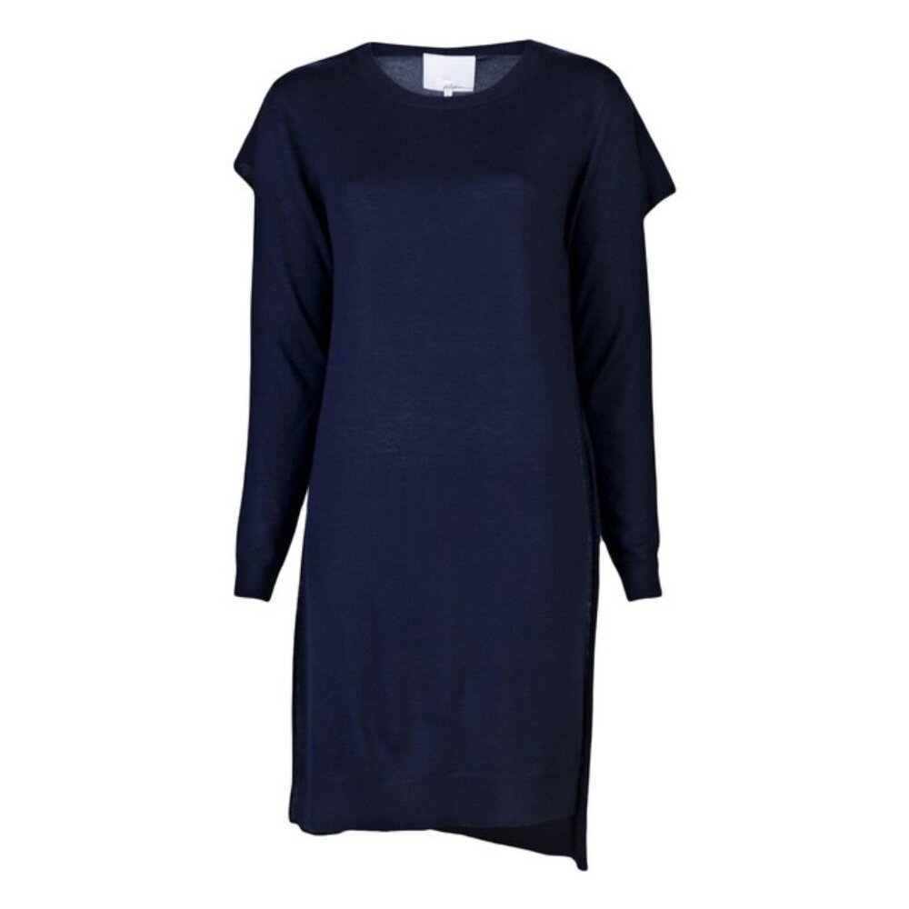 3.1 Phillip Lim Merino Wool Sweater Dress in Navy - sz S